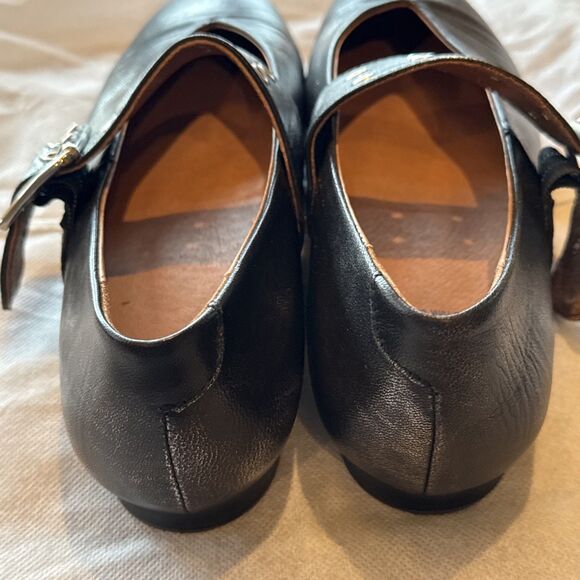 Miz Mooz Zephyr Leather Gunmetal Gray Mary Jane | Size 40 - Picture 3 of 14